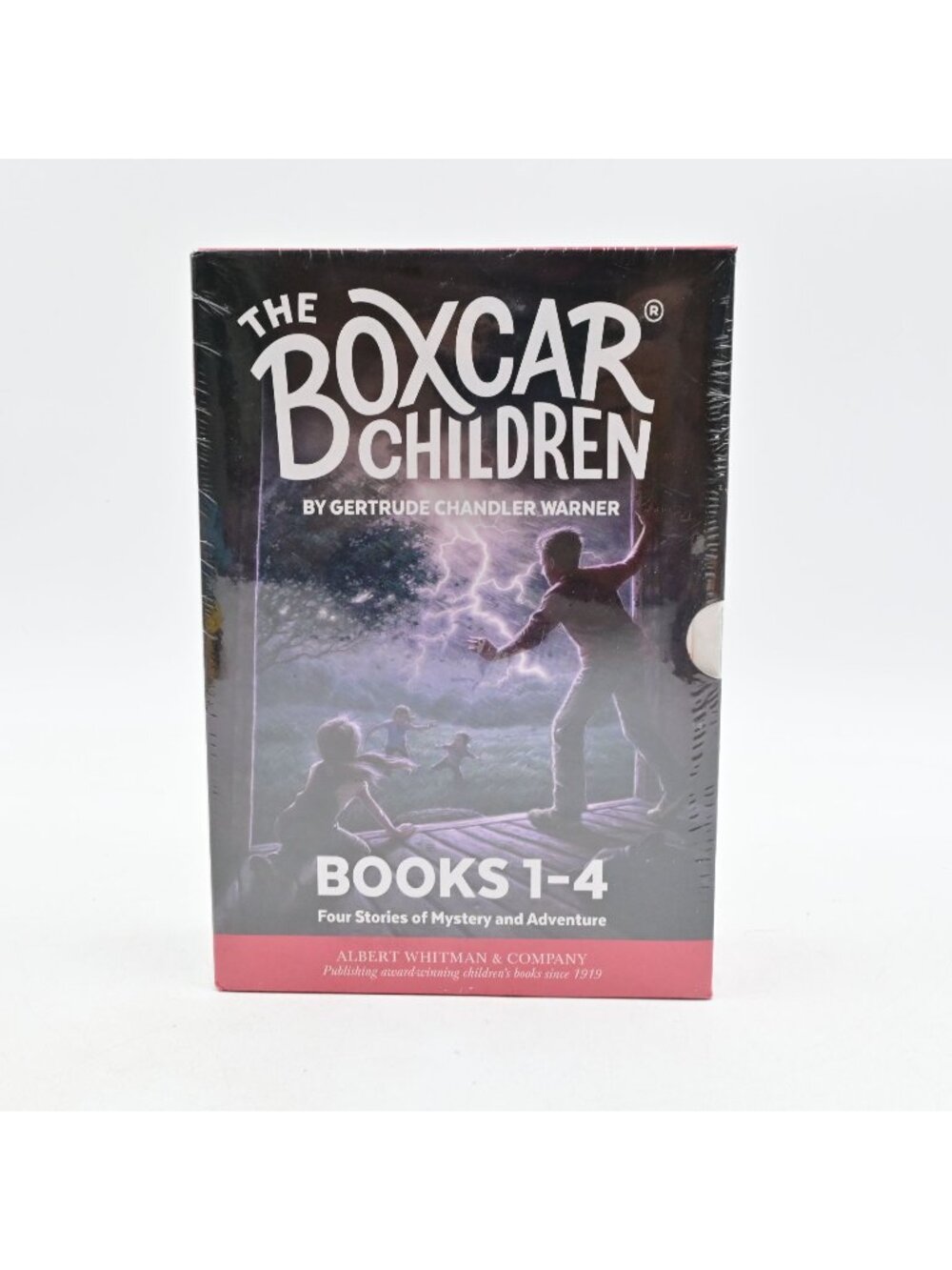 Albert Whitman The Boxcar Children Books 1-4 Mysteries Boxed Set New Sealed